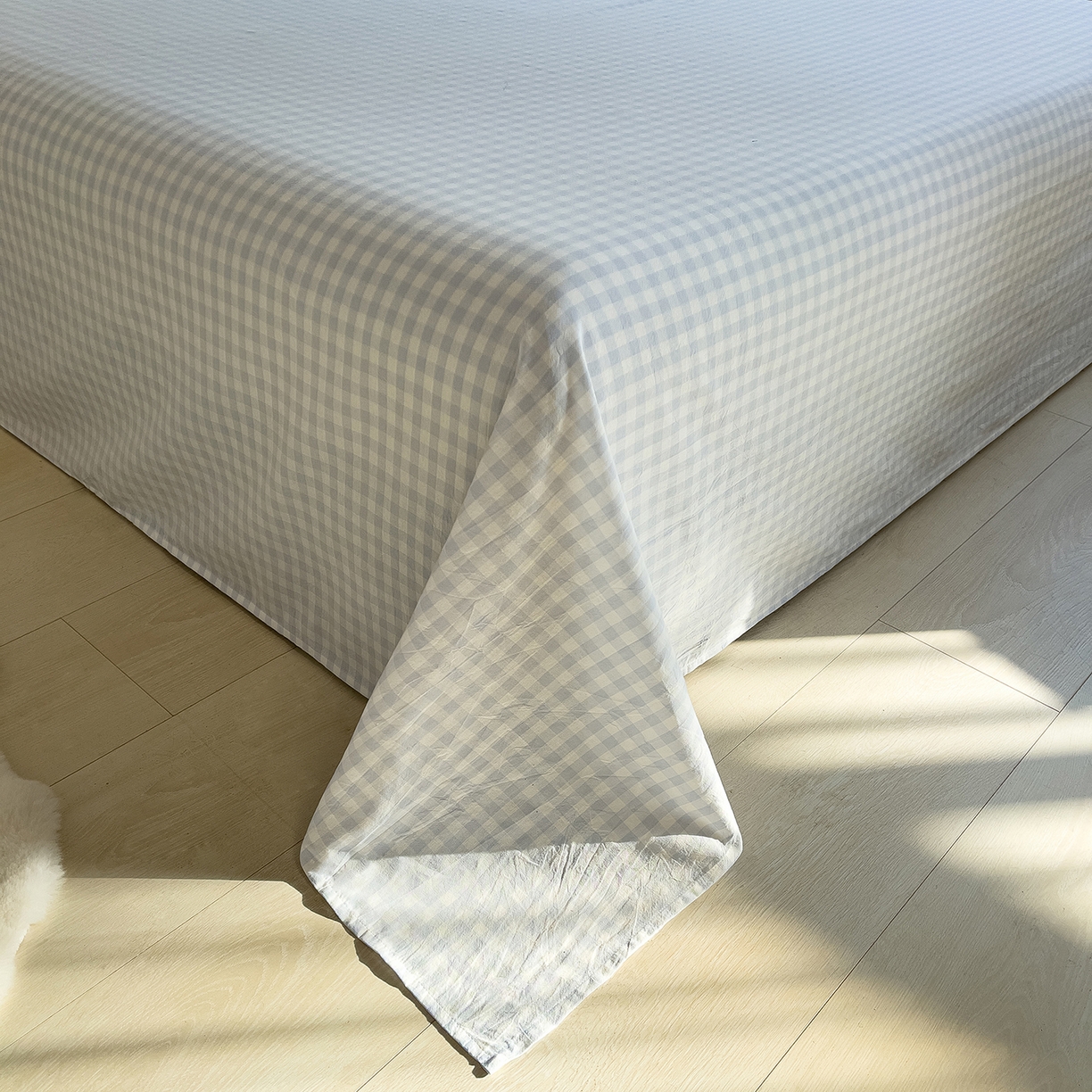 91家纺网 家纺一手货源 找家纺 炫拼家纺 2026新款A类全棉水洗棉贝壳边毛巾绣四件套-炫彩系列 炫彩-蓝