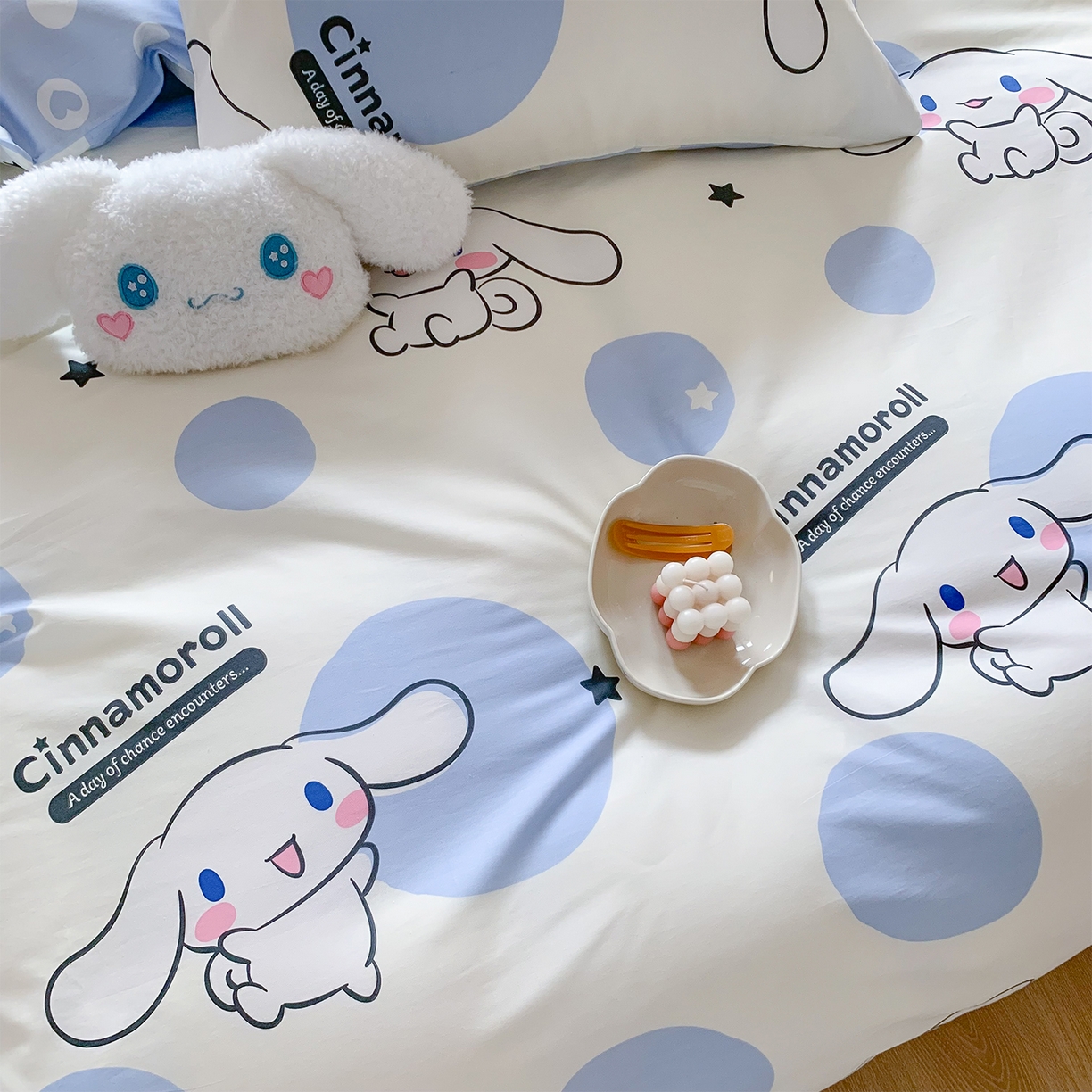 91家纺网 家纺一手货源 找家纺 （总）玉元坊 2026新款正版授权三丽鸥系列全棉纯棉床单四件套学生三件套-大耳狗帕恰狗布丁狗系列