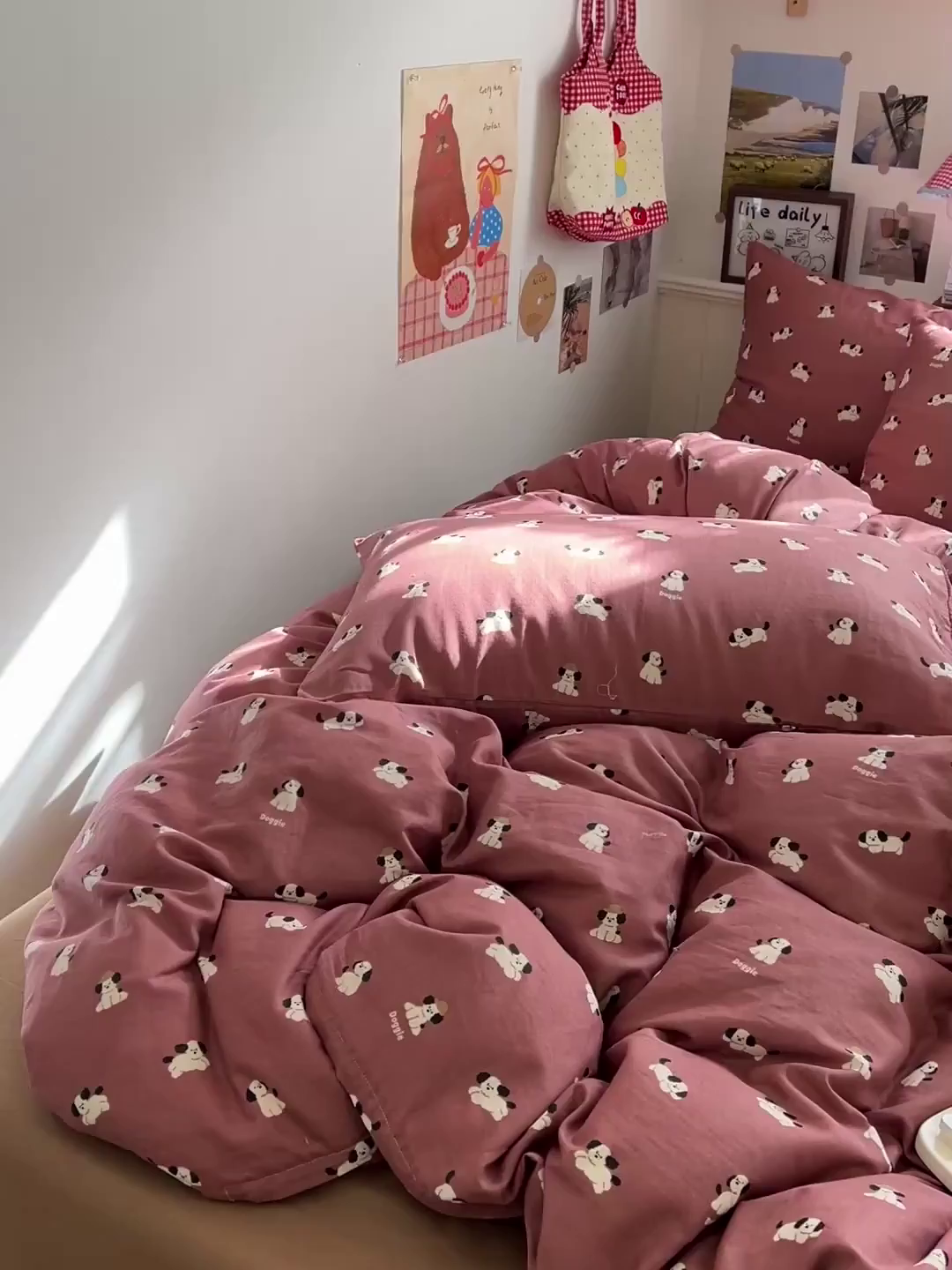 91家纺网 家纺一手货源 找家纺 焱博家纺 2026新款A类全棉双层纱系列四件套 焦糖奶汪