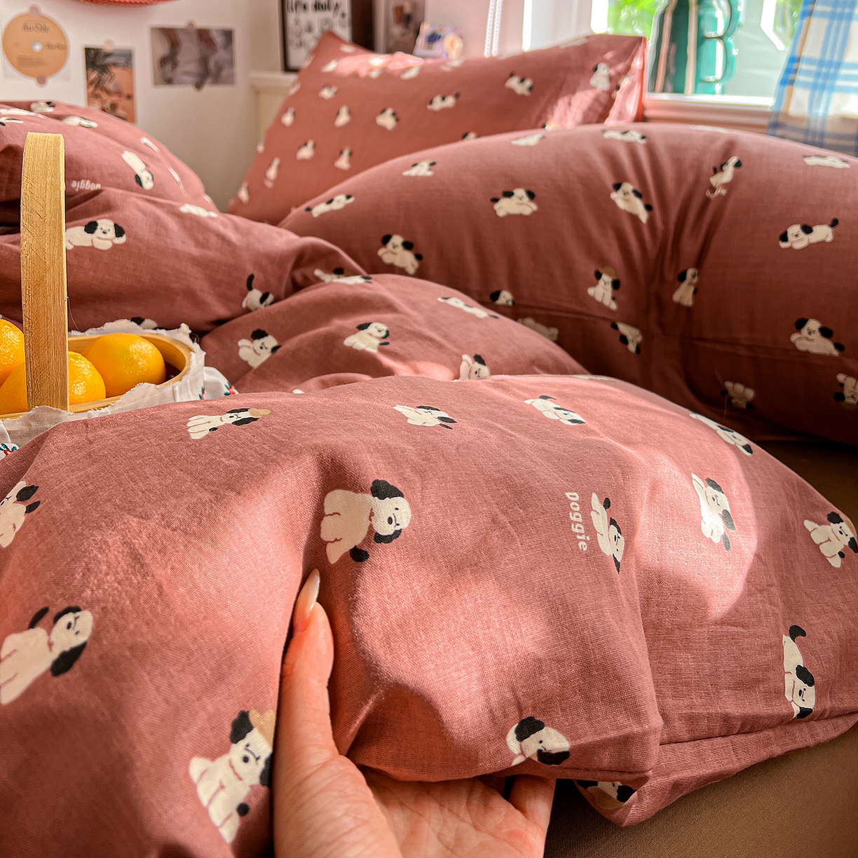 91家纺网 家纺一手货源 找家纺 （总）焱博家纺 2026新款A类全棉双层纱系列单被套