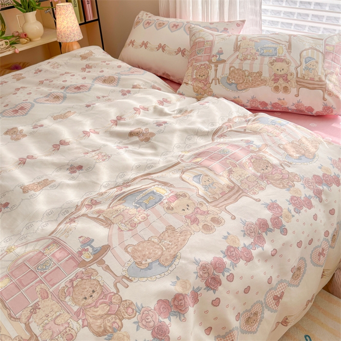 91家纺网 家纺一手货源 找家纺 （总）名兮家居 2026跑量款全棉印花四件套