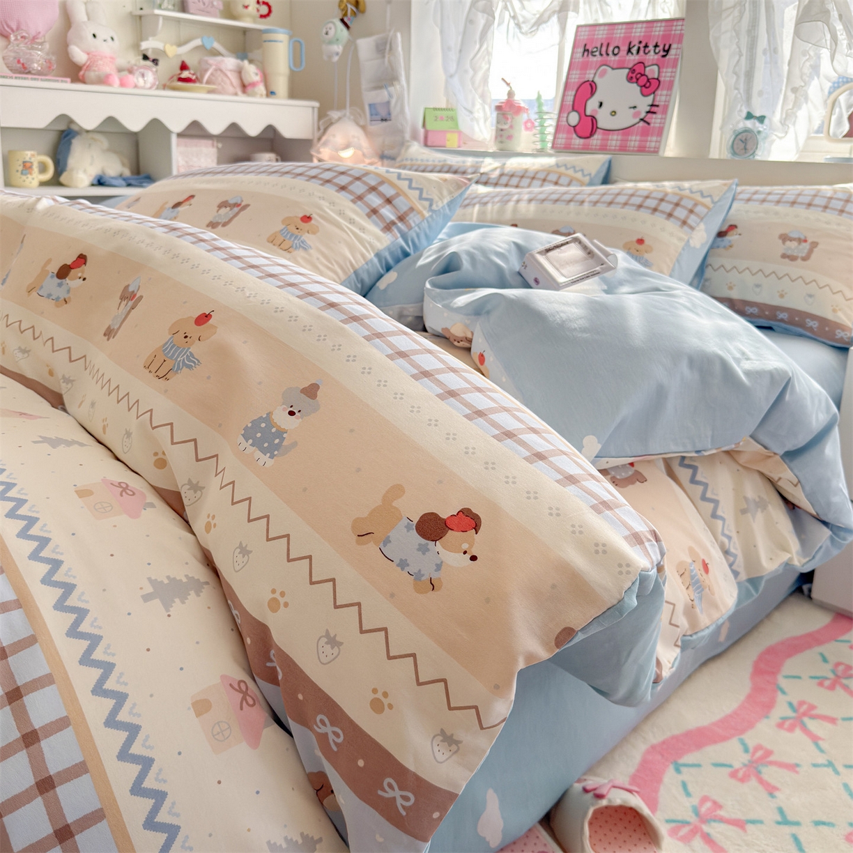 91家纺网 家纺一手货源 找家纺 （总）名兮家居 2026跑量款全棉印花四件套