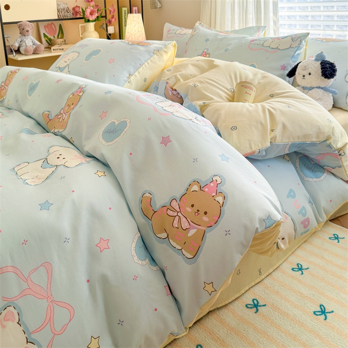 91家纺网 家纺一手货源 找家纺 （总）名兮家居 2026跑量款全棉印花四件套