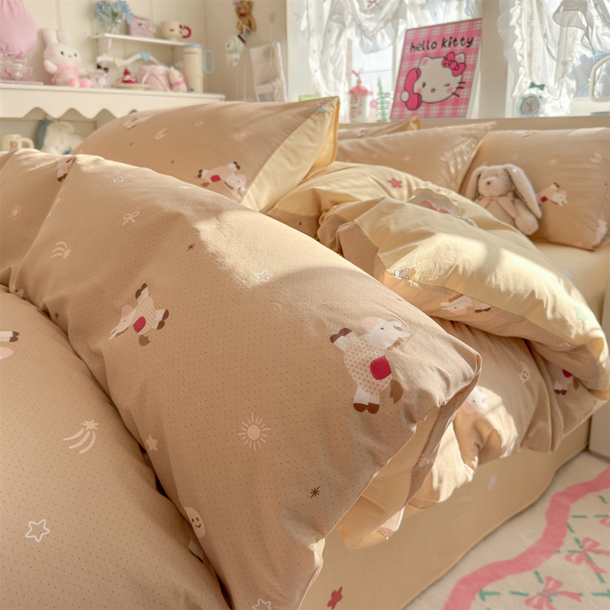 91家纺网 家纺一手货源 找家纺 （总）名兮家居 2026跑量款全棉印花四件套