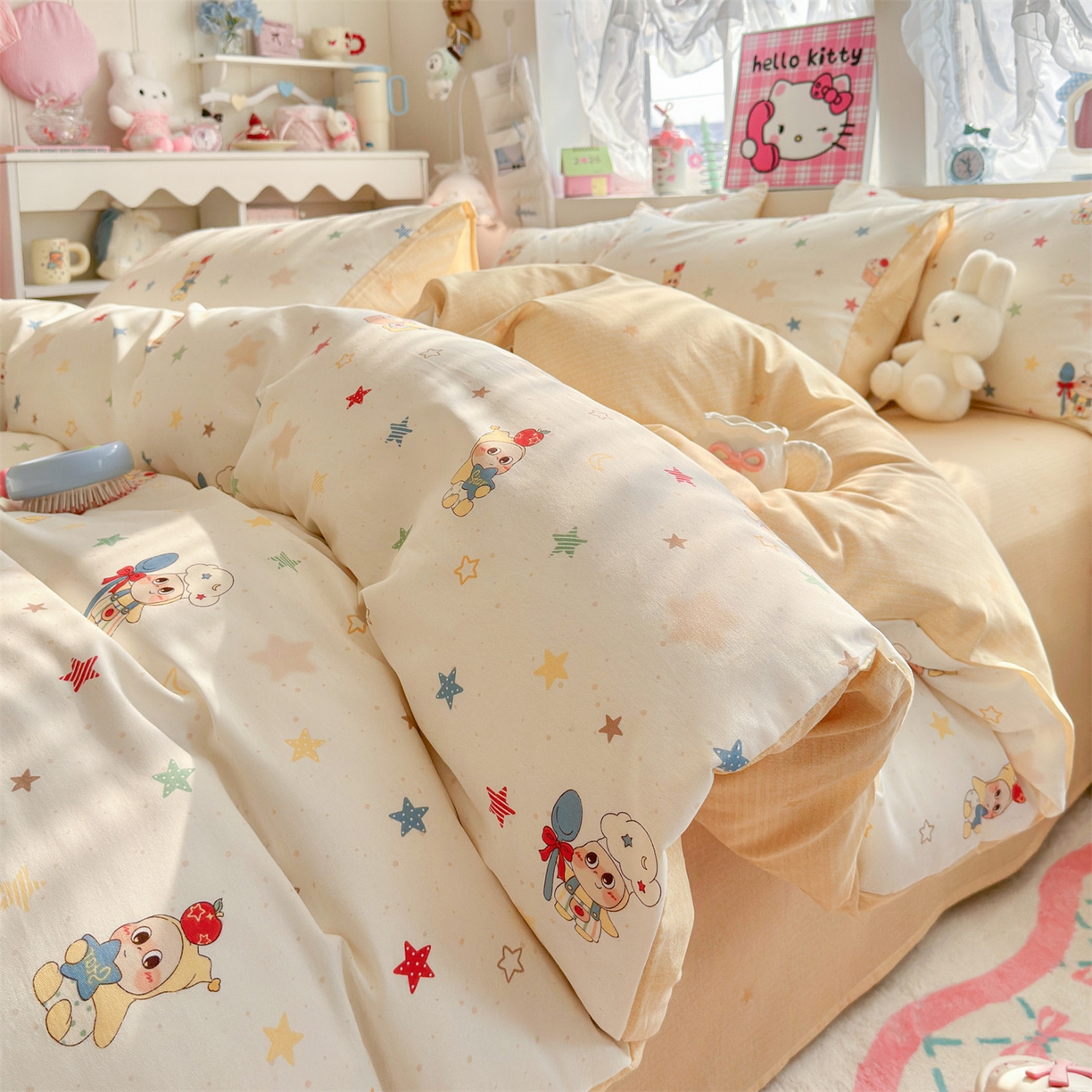 91家纺网 家纺一手货源 找家纺 （总）名兮家居 2026跑量款全棉印花四件套