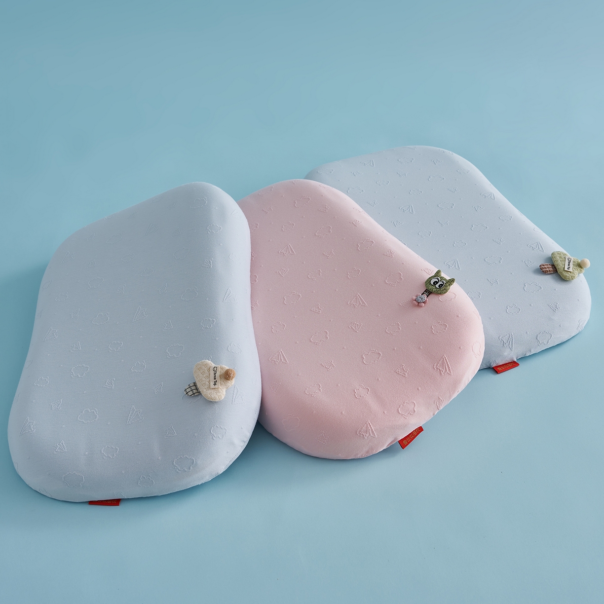 91家纺网 家纺一手货源 找家纺 （总）鼎盛乳胶 2026新款叠云双层儿童枕枕头枕芯