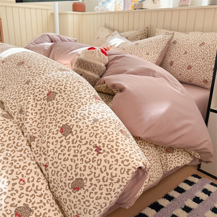 91家纺网 家纺一手货源 找家纺 （总）夜笙家纺 2026新款古法水洗仿棉云感四件套