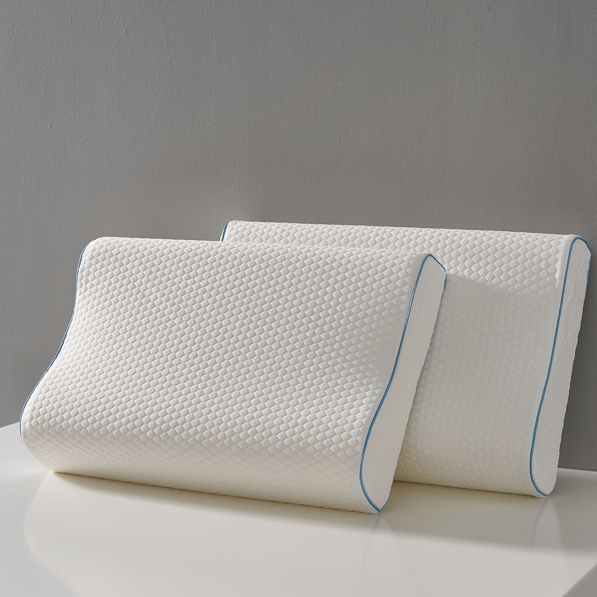 91家纺网 家纺一手货源 找家纺 （总）鼎盛乳胶 2026新款水立方太空记忆枕枕头枕芯