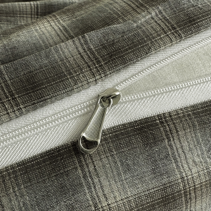 91家纺网 家纺一手货源 找家纺 ab家纺 2026新款色织水洗棉全棉四件套 黄昏-蓝