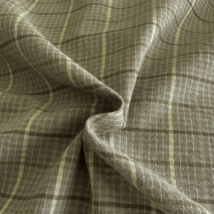 91家纺网 家纺一手货源 找家纺 ab家纺 2026新款色织水洗棉全棉四件套 山柚-咖