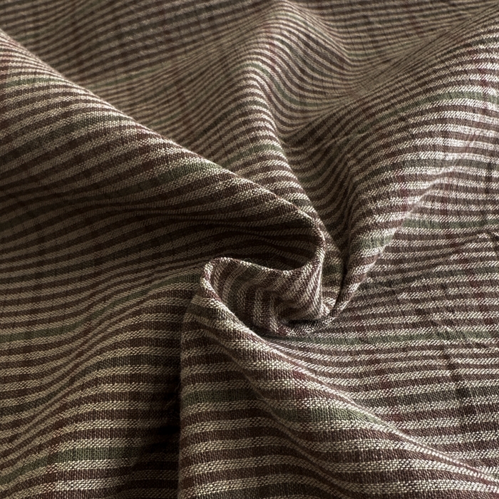 91家纺网 家纺一手货源 找家纺 ab家纺 2026新款色织水洗棉全棉四件套 山柚-棕