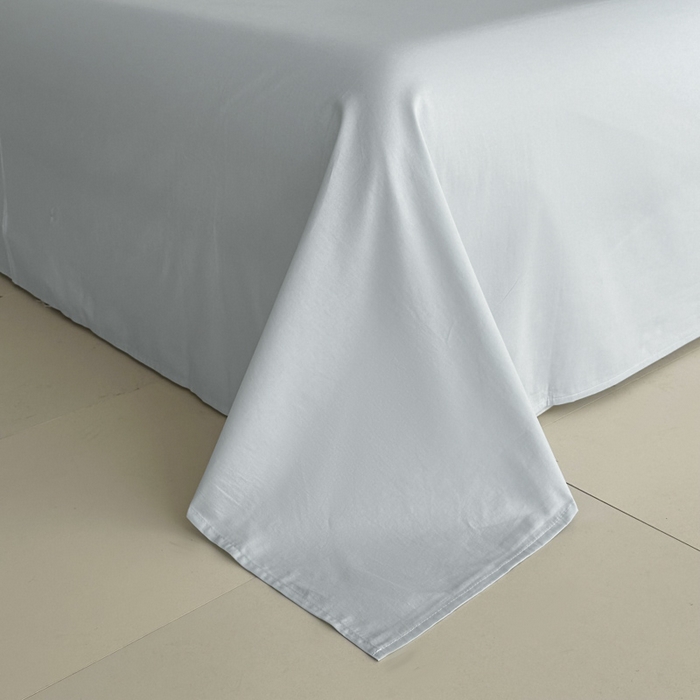 91家纺网 家纺一手货源 找家纺 ab家纺 2026新款色织水洗棉全棉四件套 双条-蓝