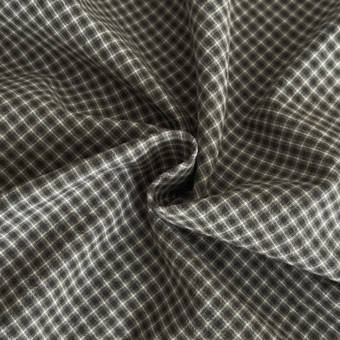 91家纺网 家纺一手货源 找家纺 ab家纺 2026新款色织水洗棉全棉四件套 余音-灰