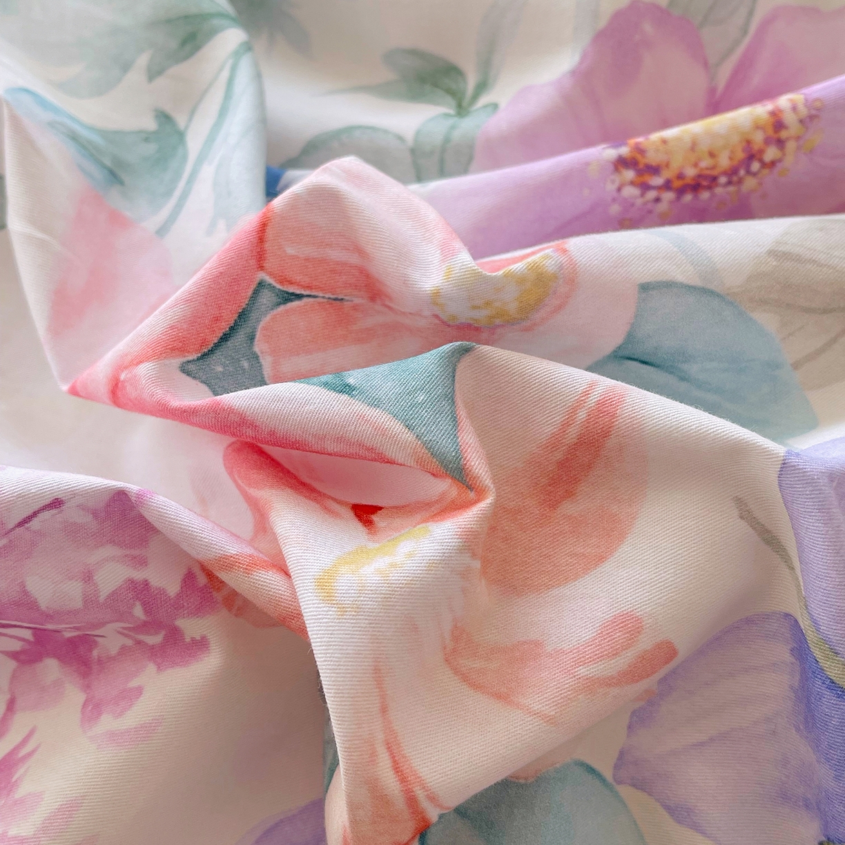 91家纺网 家纺一手货源 找家纺 （总）焱博家纺 2026新款A类加厚全棉13376印花四件套