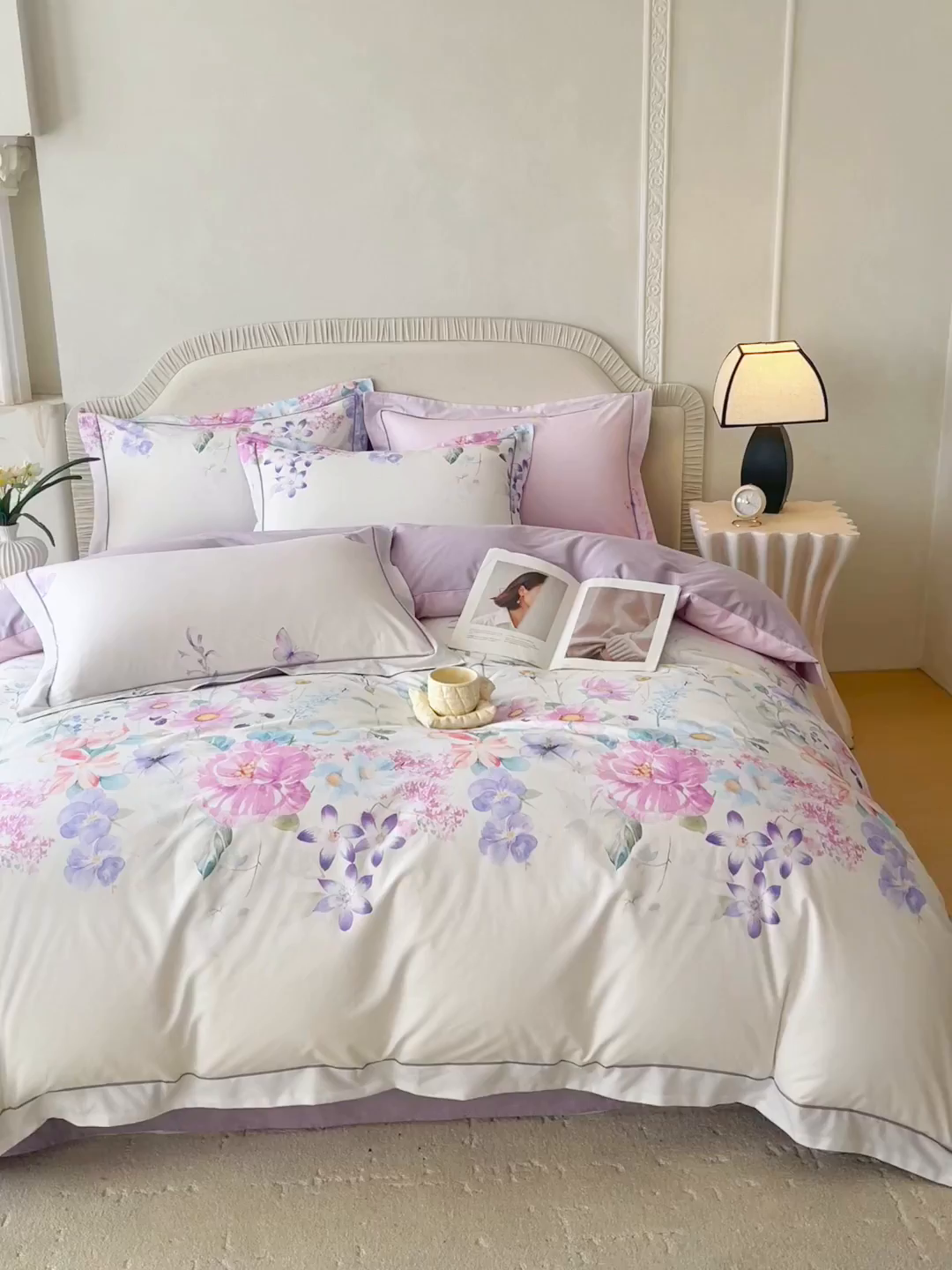 91家纺网 家纺一手货源 找家纺 （总）焱博家纺 2026新款A类加厚全棉13376印花四件套