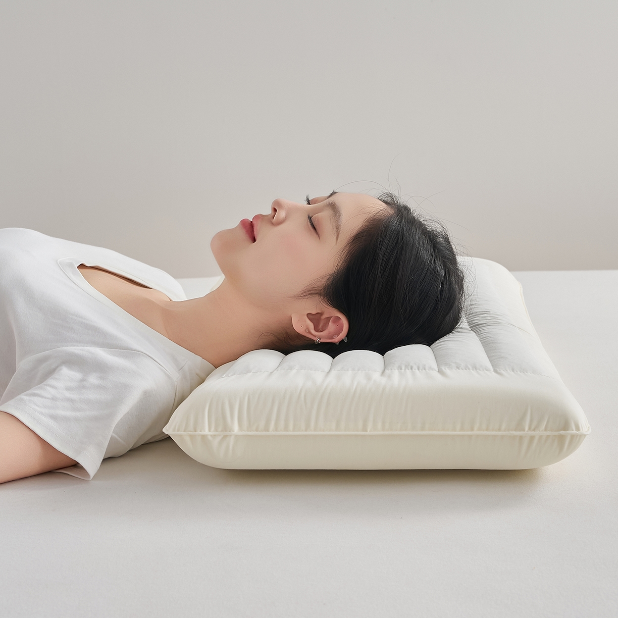 91家纺网 家纺一手货源 找家纺 （总）乐可 2026新款全棉记忆枕荞麦枕零压草本枕枕头枕芯