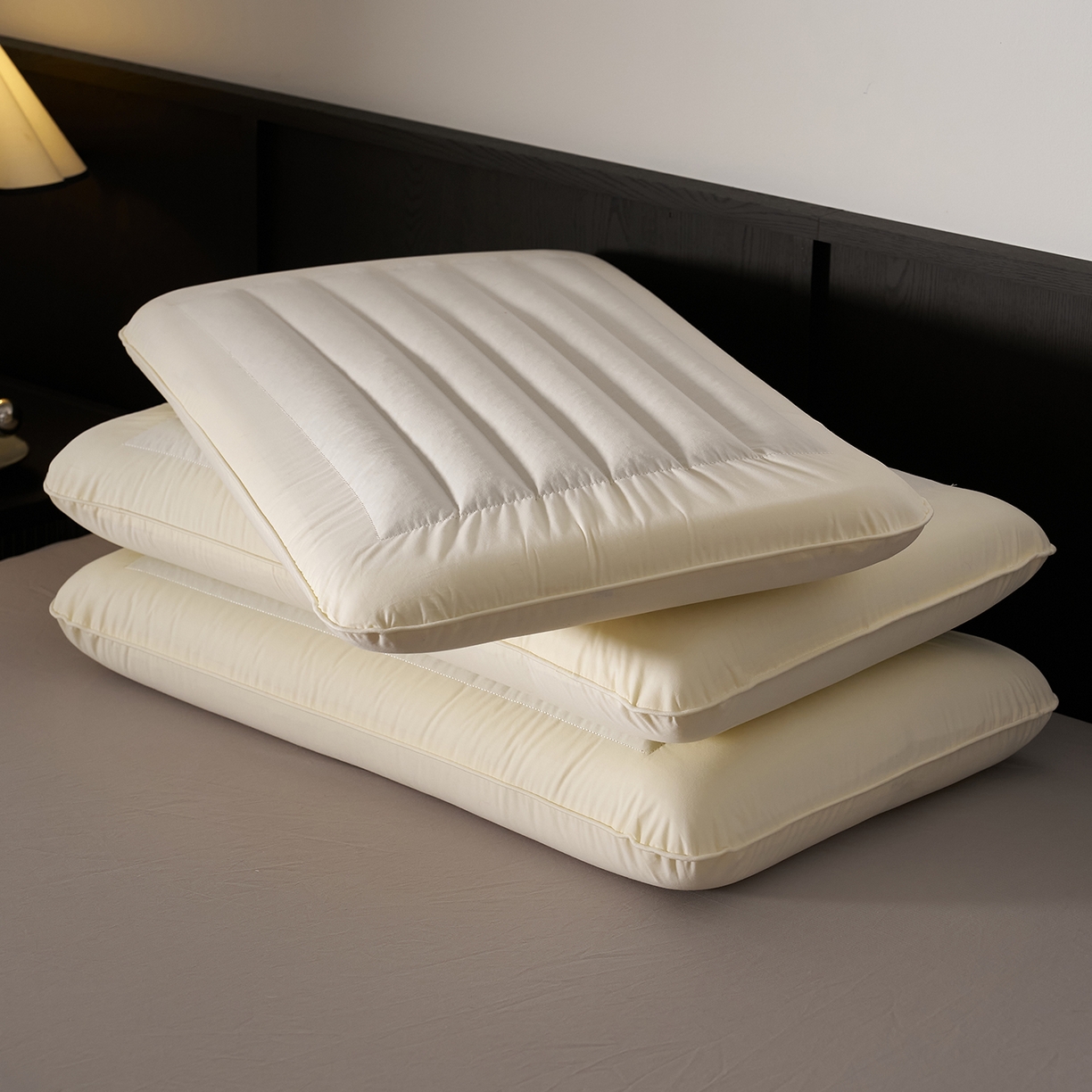 91家纺网 家纺一手货源 找家纺 乐可 2026新款全棉记忆枕荞麦枕零压草本枕枕头枕芯 零压草本枕-米6cm