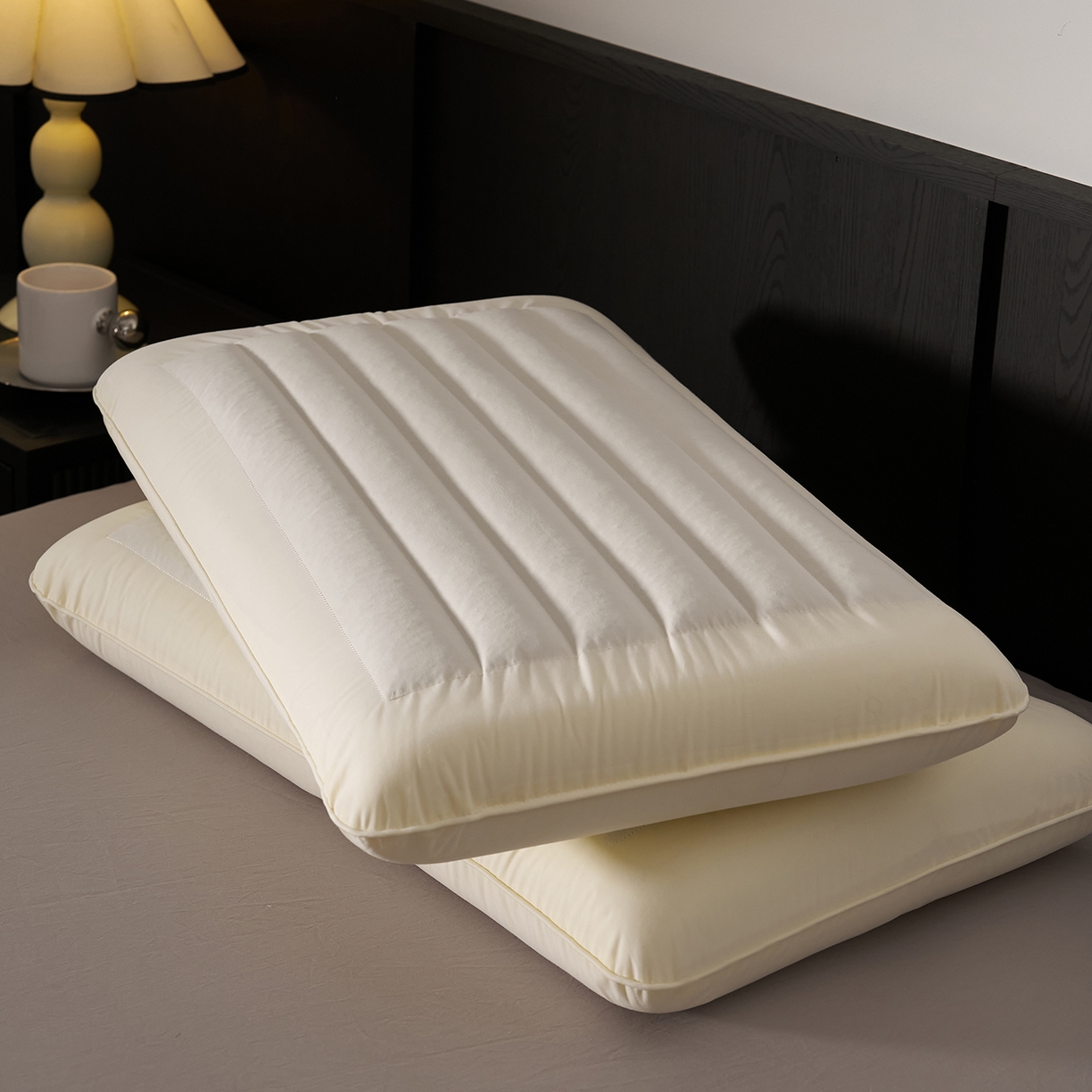 91家纺网 家纺一手货源 找家纺 乐可 2026新款全棉记忆枕荞麦枕零压草本枕枕头枕芯 零压草本枕-米8cm