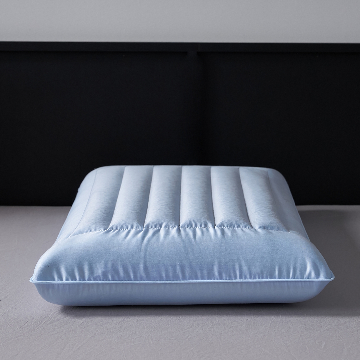 91家纺网 家纺一手货源 找家纺 乐可 2026新款全棉记忆枕荞麦枕零压草本枕枕头枕芯 零压草本枕-蓝8cm