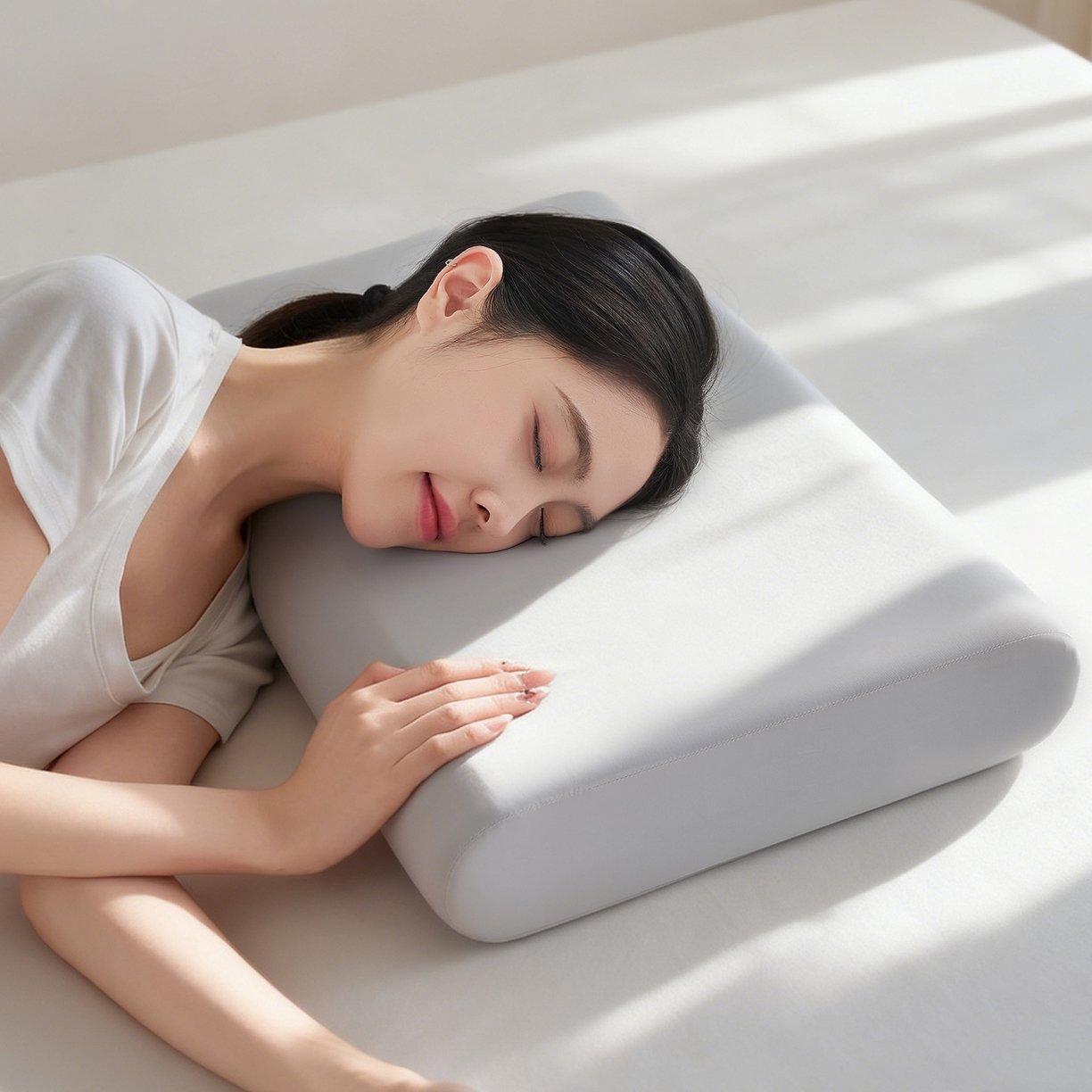 91家纺网 家纺一手货源 找家纺 （总）乐可 2026新款记忆绵小蓝枕K8枕头枕芯