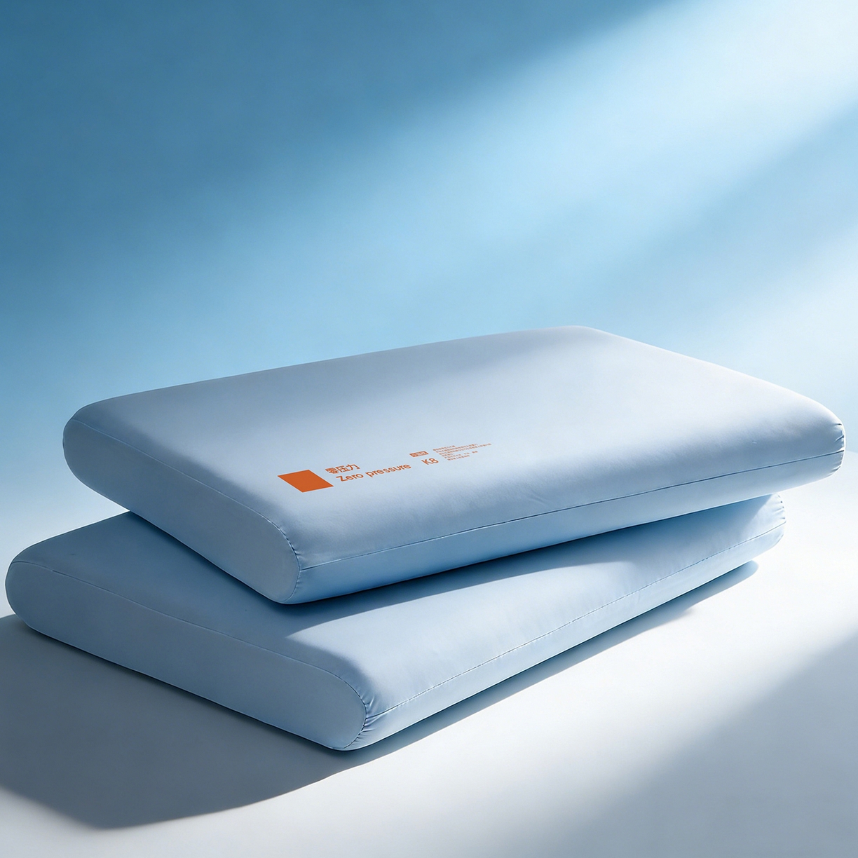 91家纺网 家纺一手货源 找家纺 乐可 2026新款记忆绵小蓝枕K8枕头枕芯 K8记忆绵小蓝枕-蓝8cm