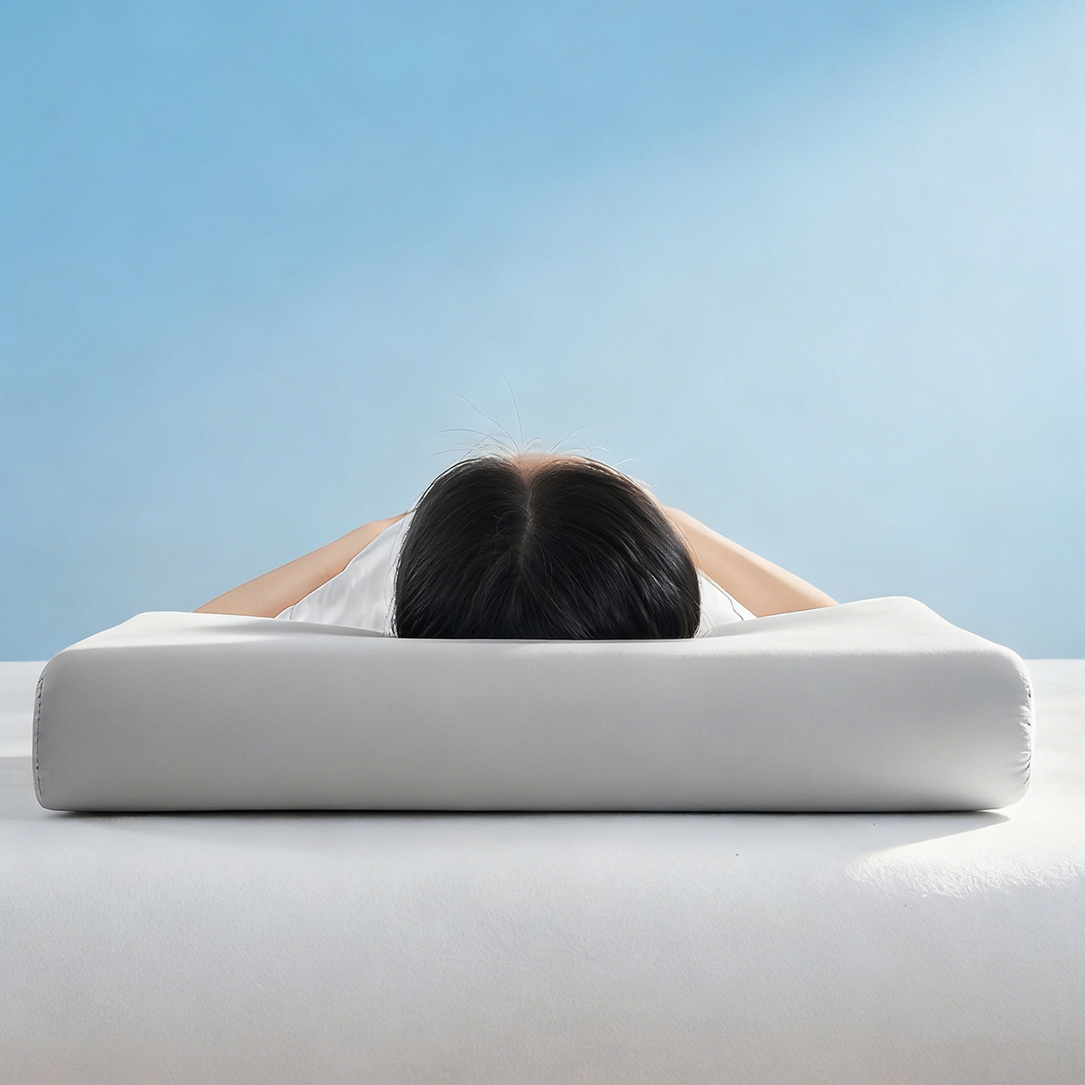 91家纺网 家纺一手货源 找家纺 乐可 2026新款记忆绵小蓝枕K8枕头枕芯 K8记忆绵小蓝枕-灰10cm