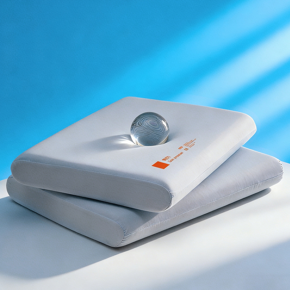 91家纺网 家纺一手货源 找家纺 乐可 2026新款记忆绵小蓝枕K8枕头枕芯 K8记忆绵小蓝枕-灰10cm