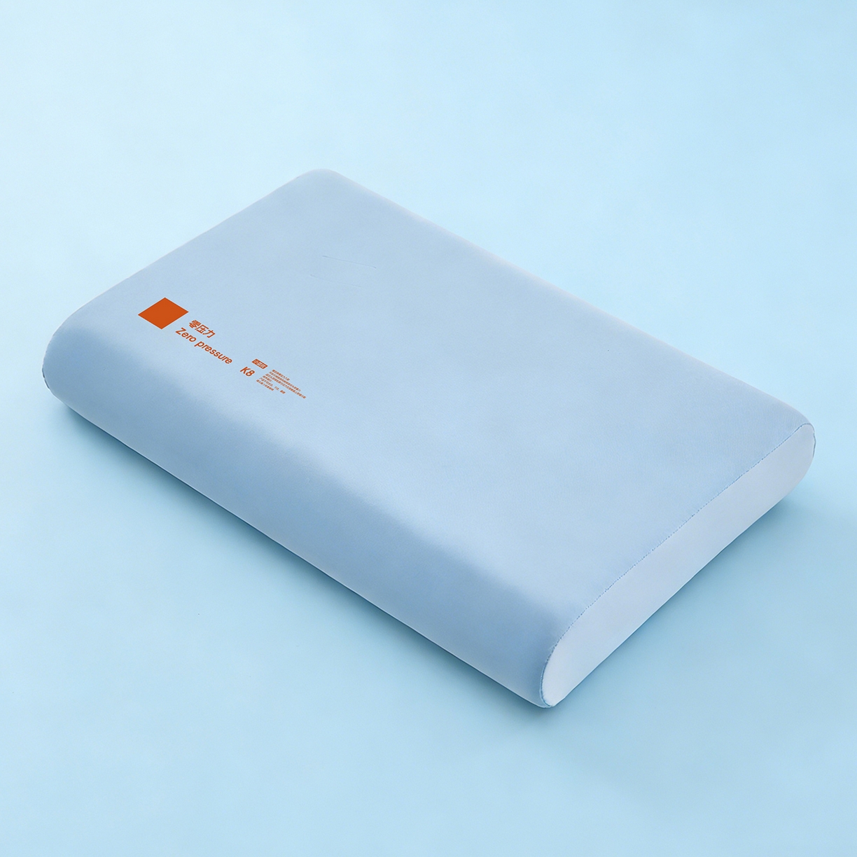 91家纺网 家纺一手货源 找家纺 乐可 2026新款记忆绵小蓝枕K8枕头枕芯 K8记忆绵小蓝枕-蓝8cm