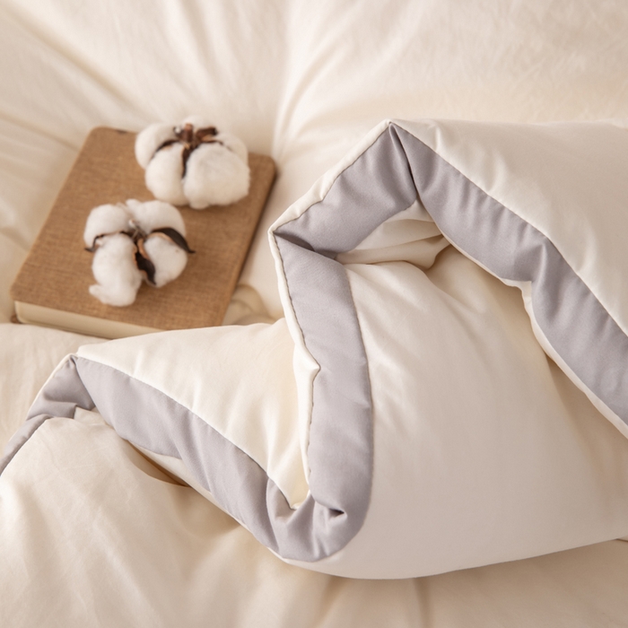 91家纺网 家纺一手货源 找家纺 （总）圣梦莱羽绒家纺 2026新款A类棉花被夏被水洗棉春秋被7A抗菌被芯