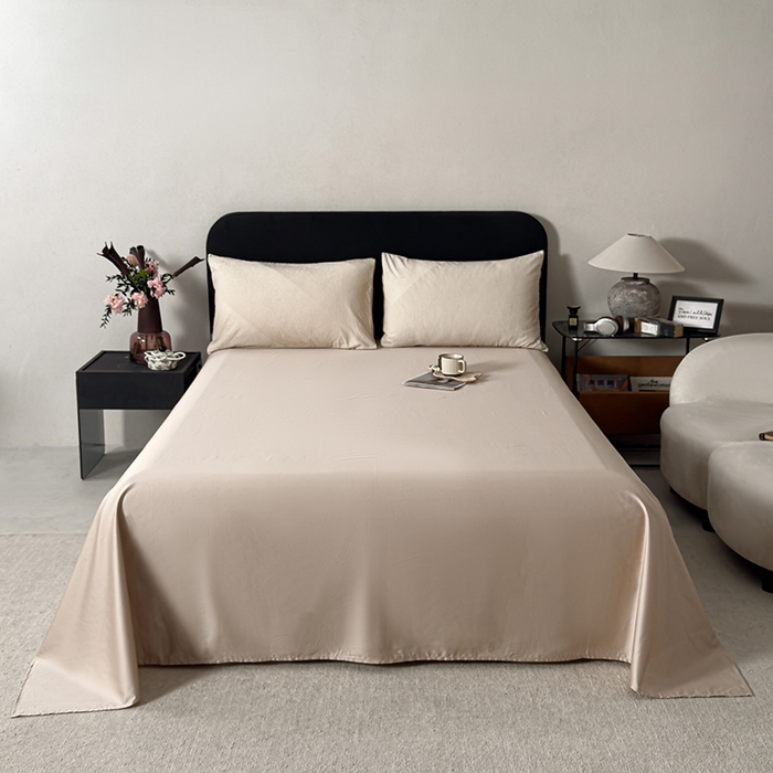 91家纺网 家纺一手货源 找家纺 （总）富馨莱 2026新款100支长绒棉色织大提花四件套单品床单系列