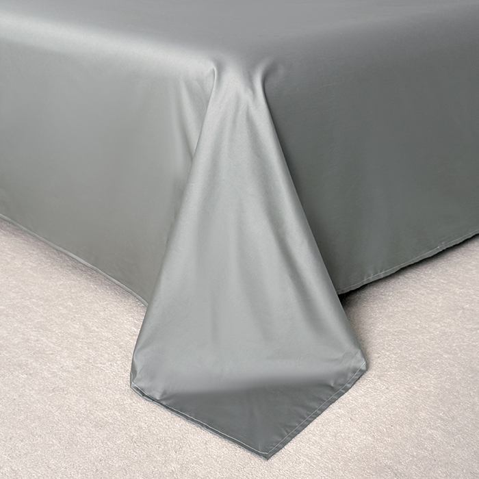 91家纺网 家纺一手货源 找家纺 富馨莱 2026新款100支长绒棉色织大提花四件套单品床单系列 凤鸣-雪松绿