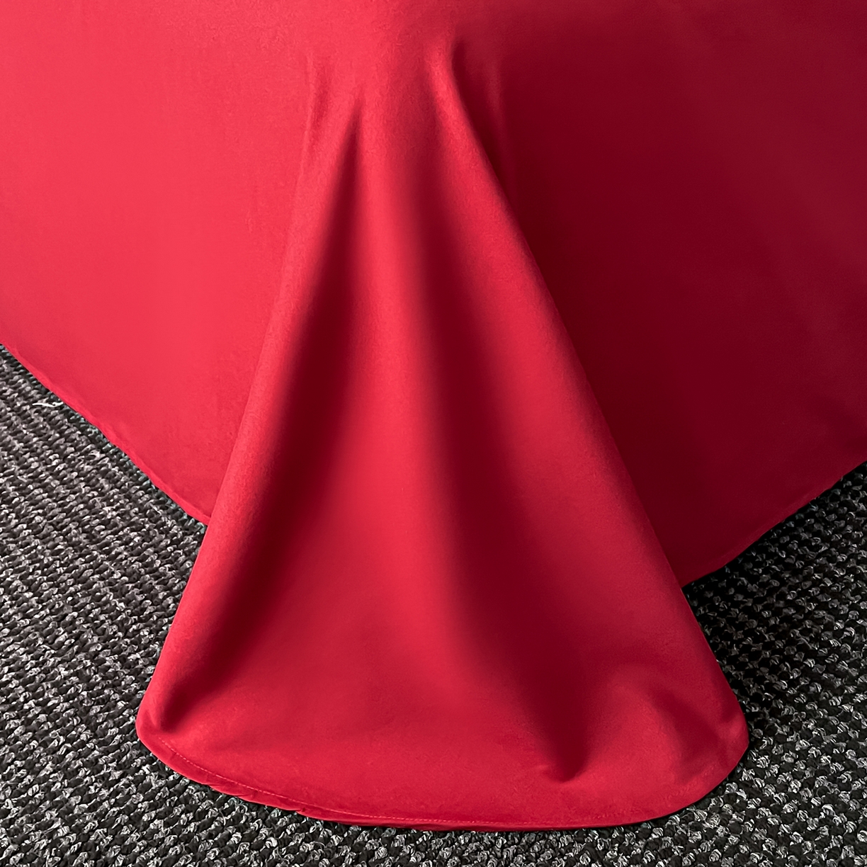 91家纺网 家纺一手货源 找家纺 置顶家纺 2026春夏新款亲肤提花四件套-山峦 山峦-大红