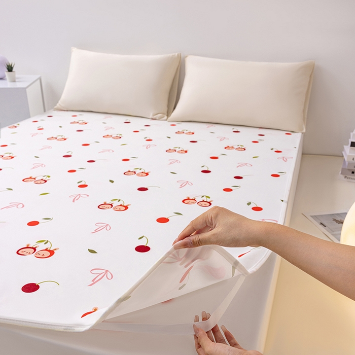 91家纺网 家纺一手货源 找家纺 索弗莱家纺 2026新款宝宝防水隔尿垫成人床垫隔脏垫子姨妈垫-成人 樱桃萌宠