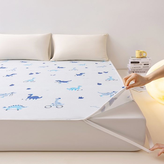 91家纺网 家纺一手货源 找家纺 索弗莱家纺 2026新款宝宝防水隔尿垫成人床垫隔脏垫子姨妈垫-成人 恐龙乐园