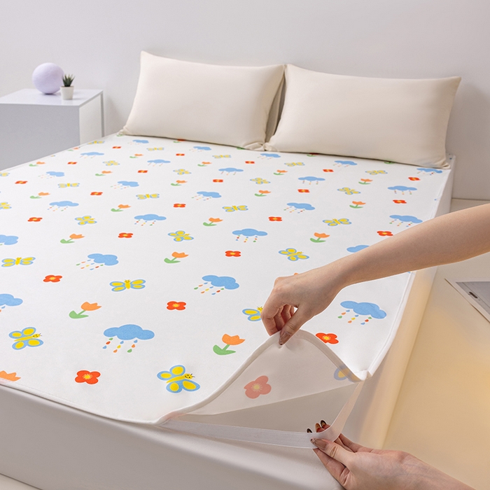 91家纺网 家纺一手货源 找家纺 索弗莱家纺 2026新款宝宝防水隔尿垫成人床垫隔脏垫子姨妈垫-成人 云蝶花梦