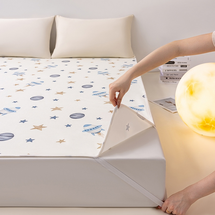 91家纺网 家纺一手货源 找家纺 索弗莱家纺 2026新款宝宝防水隔尿垫成人床垫隔脏垫子姨妈垫-成人 宇宙飞船