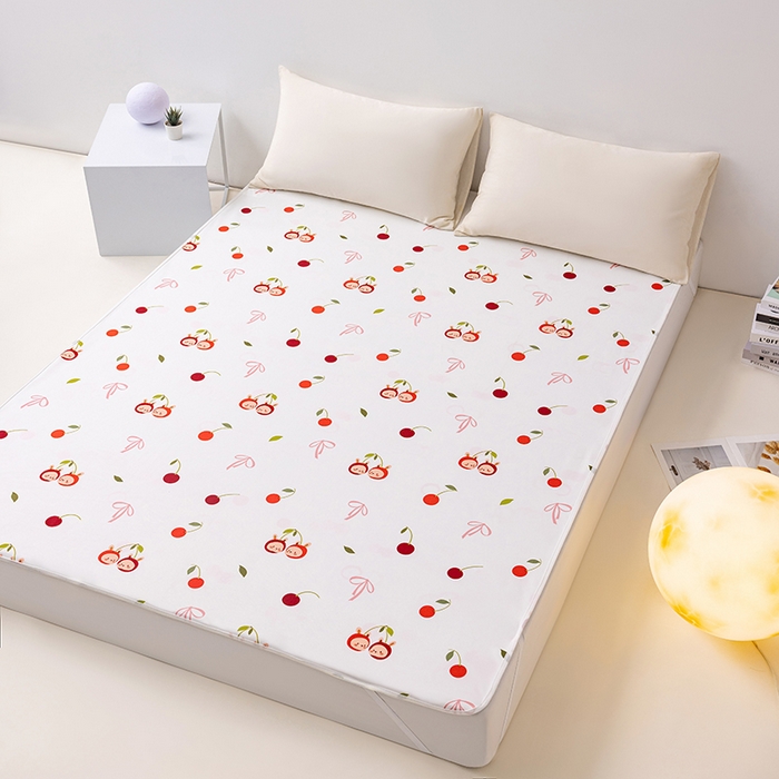 91家纺网 家纺一手货源 找家纺 索弗莱家纺 2026新款宝宝防水隔尿垫成人床垫隔脏垫子姨妈垫-成人 樱桃萌宠