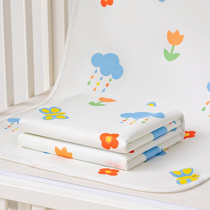 91家纺网 家纺一手货源 找家纺 索弗莱家纺 2026新款宝宝防水隔尿垫成人床垫隔脏垫子姨妈垫-儿童 云蝶花梦