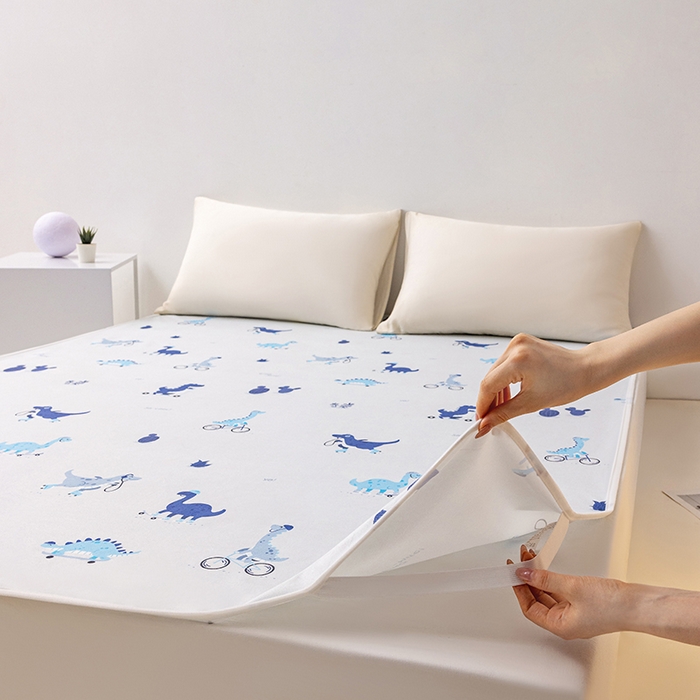 91家纺网 家纺一手货源 找家纺 索弗莱家纺 2026新款宝宝防水隔尿垫成人床垫隔脏垫子姨妈垫-儿童 恐龙乐园