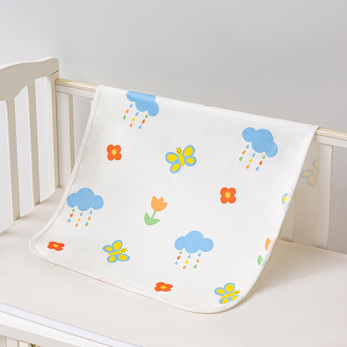 91家纺网 家纺一手货源 找家纺 索弗莱家纺 2026新款宝宝防水隔尿垫成人床垫隔脏垫子姨妈垫-儿童 云蝶花梦