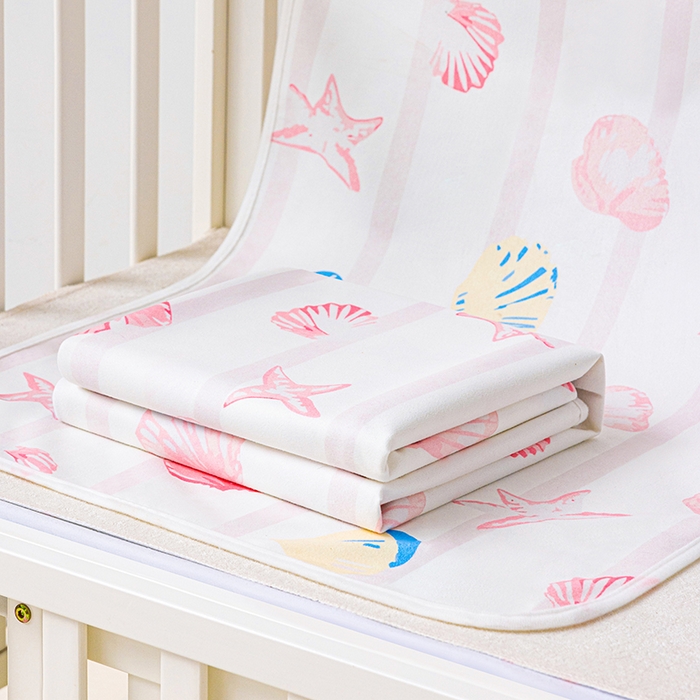 91家纺网 家纺一手货源 找家纺 索弗莱家纺 2026新款宝宝防水隔尿垫成人床垫隔脏垫子姨妈垫-儿童 海贝海星