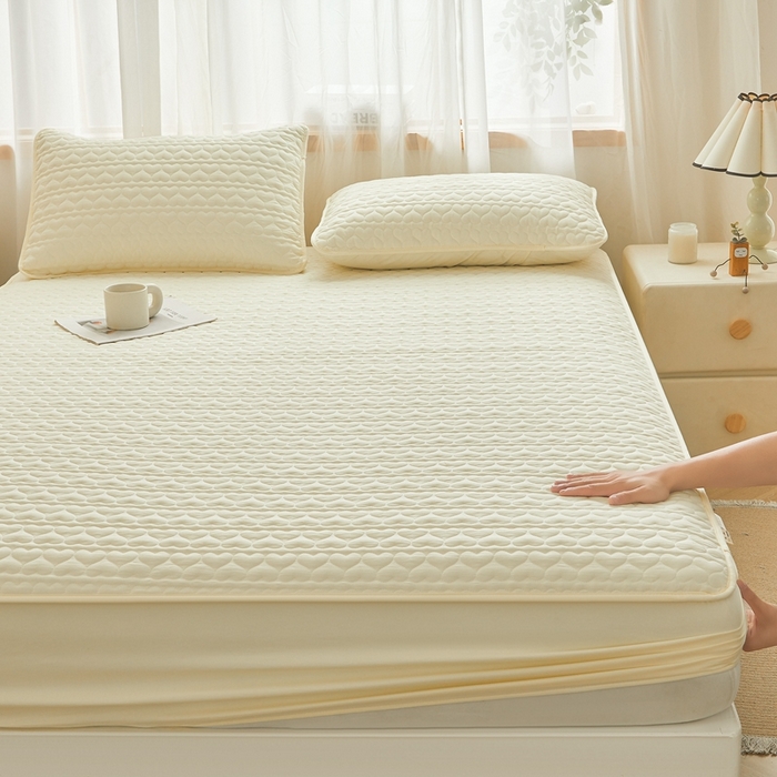 91家纺网 家纺一手货源 找家纺 （总）邵依家纺 2026新款原棉防水床笠系列