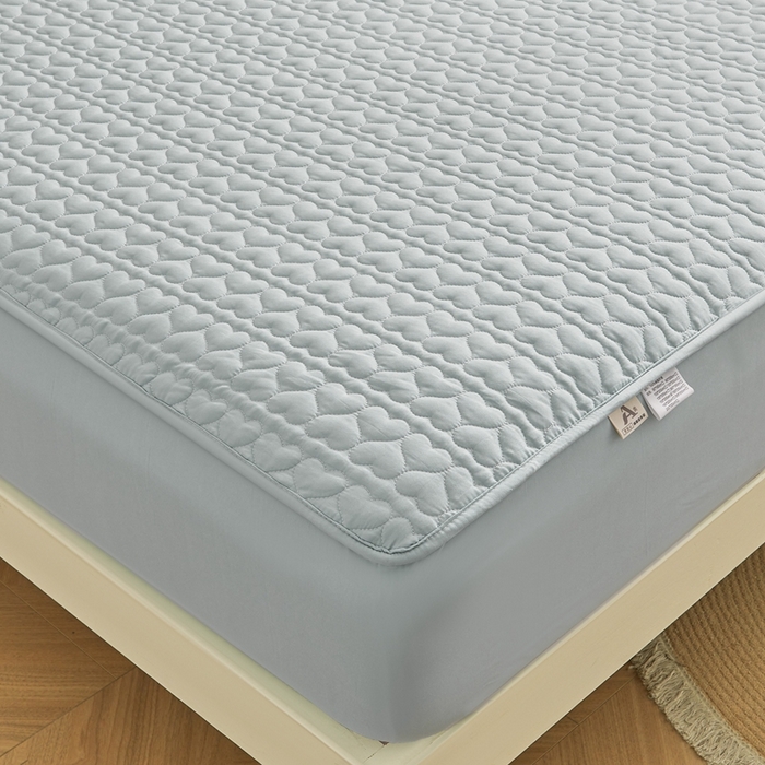 91家纺网 家纺一手货源 找家纺 邵依家纺 2026新款原棉防水床笠系列 爱心烟灰