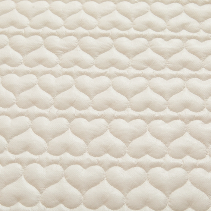 91家纺网 家纺一手货源 找家纺 邵依家纺 2026新款原棉防水床笠系列 爱心组合图仅展示