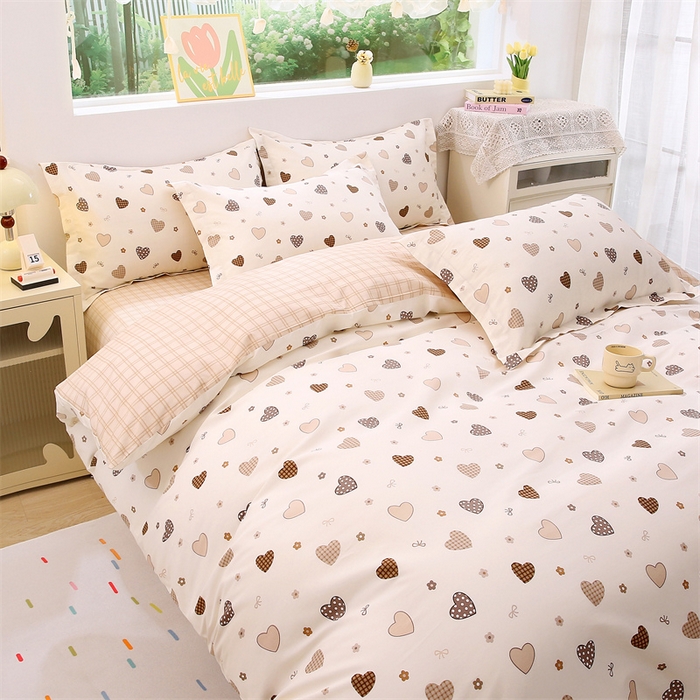 91家纺网 家纺一手货源 找家纺 （总）织写 2026新款A类单件被套  单被套全棉纯棉 12868  预留缩水尺寸