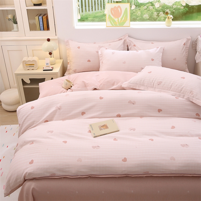 91家纺网 家纺一手货源 找家纺 （总）织写 2026新款A类单件被套  单被套全棉纯棉 12868  预留缩水尺寸