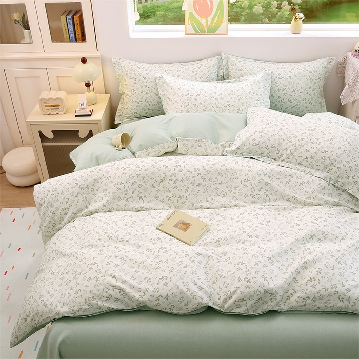 91家纺网 家纺一手货源 找家纺 （总）织写 2026新款A类单件被套  单被套全棉纯棉 12868  预留缩水尺寸