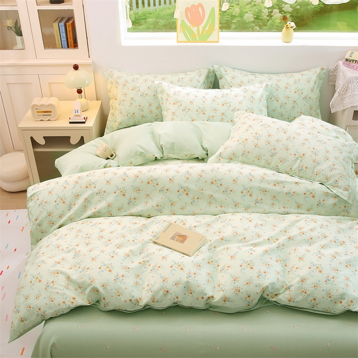 91家纺网 家纺一手货源 找家纺 （总）织写 2026新款A类单件被套  单被套全棉纯棉 12868  预留缩水尺寸