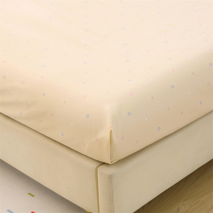 91家纺网 家纺一手货源 找家纺 织写 2026新款A类单件被套  单被套全棉纯棉 12868  预留缩水尺寸 百变精灵-黄