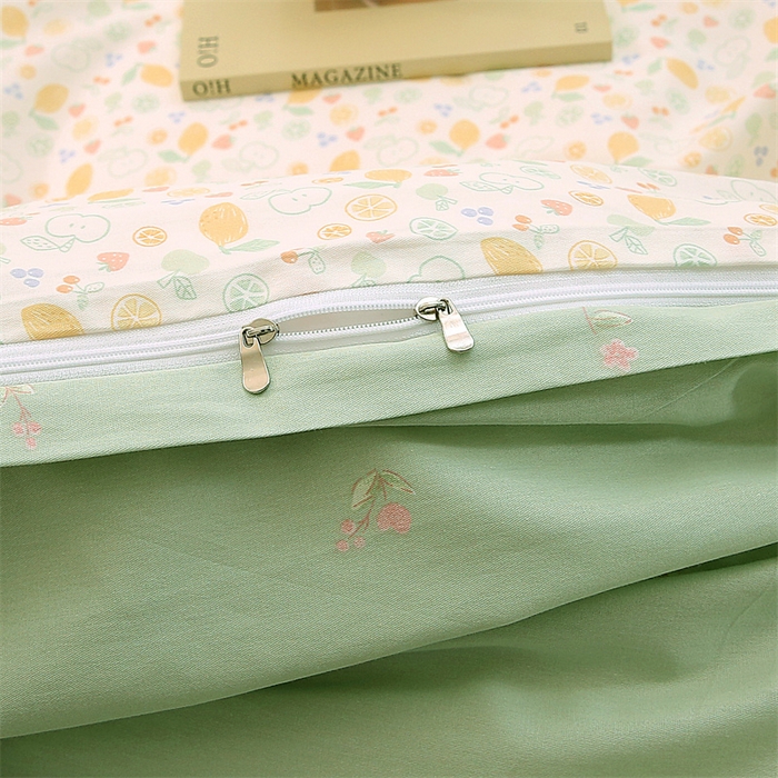 91家纺网 家纺一手货源 找家纺 织写 2026新款A类单件被套  单被套全棉纯棉 12868  预留缩水尺寸 落日暮年-米